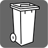 GREY container icon